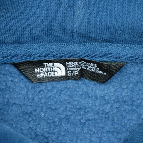 Sweat a capuche homme manches longues bleu The North Face Motif imprime Col Rond QWE2036