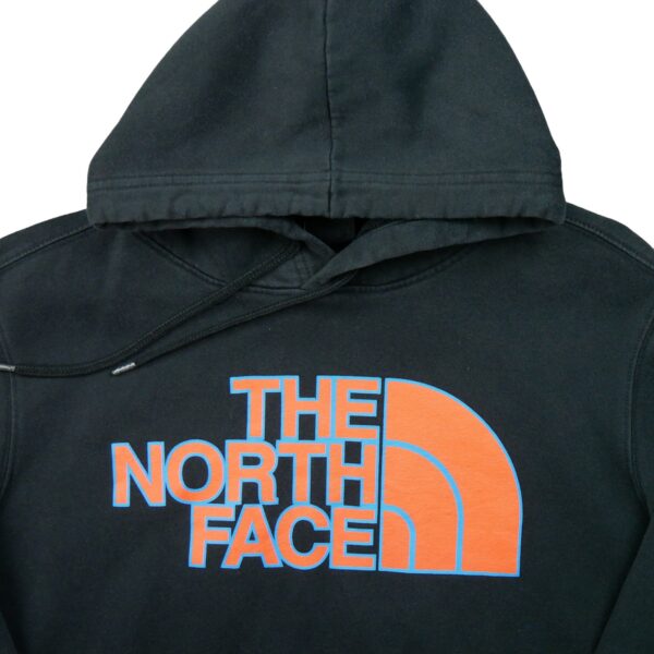 Sweat a capuche homme manches longues noir The North Face Motif imprime Col Rond QWE0339