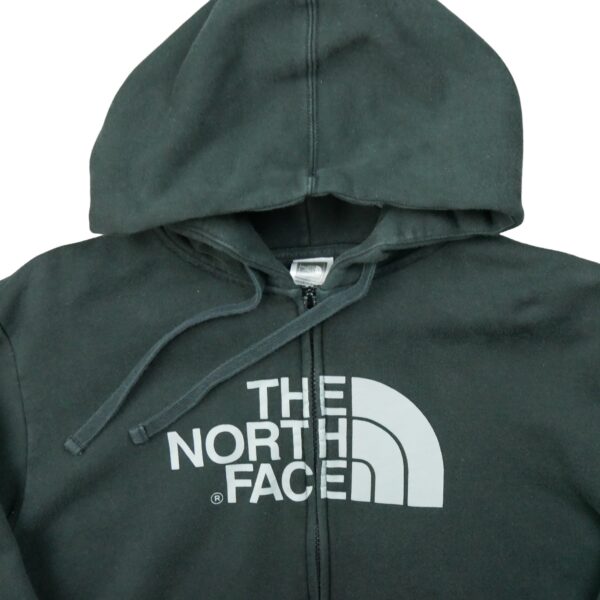 Sweat a capuche homme manches longues noir The North Face Motif imprime Col Rond QWE0429