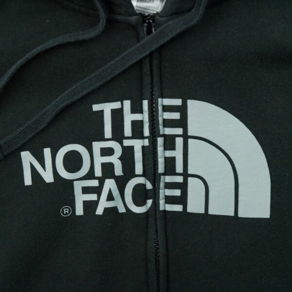 Sweat a capuche homme manches longues noir The North Face Motif imprime Col Rond QWE0429