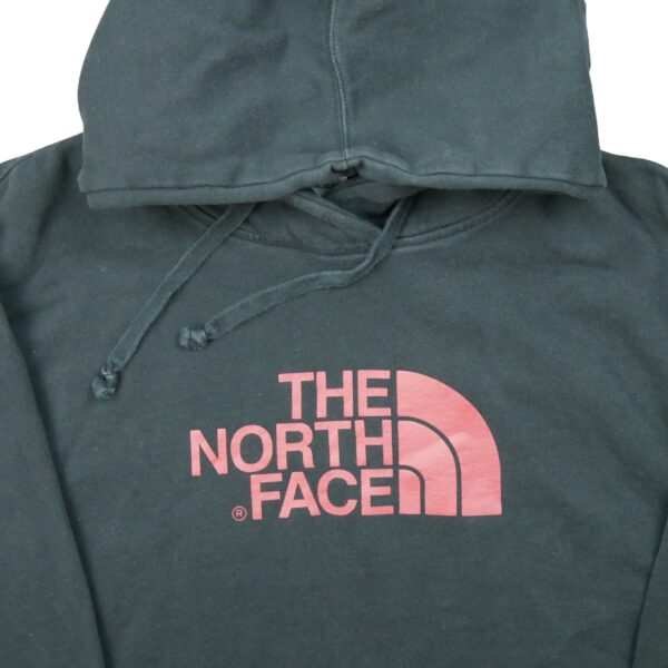 Sweat a capuche homme manches longues noir The North Face Motif imprime Col Rond QWE1054