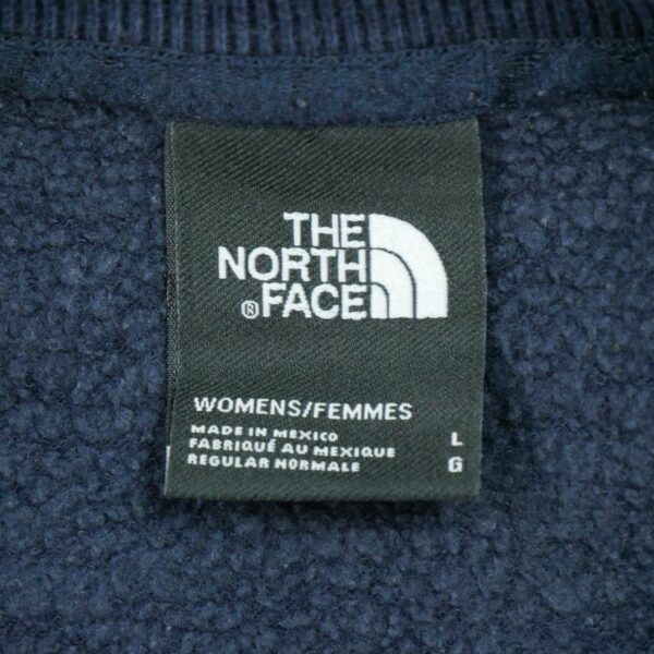 Sweat femme manches longues marine The North Face Col Rond QWE0306