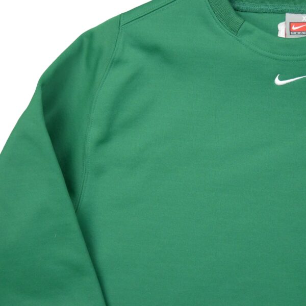 Sweat homme manches longues vert Nike Col Rond QWE3630