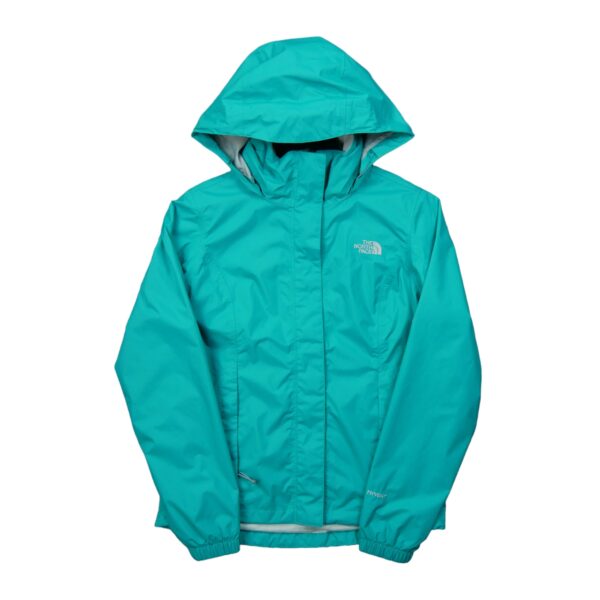 Veste legeres femme manches longues turquoise The North Face Col Montant QWE3641