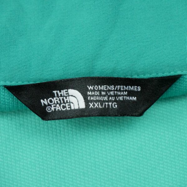 Veste legeres femme manches longues vert The North Face Col Montant QWE0112