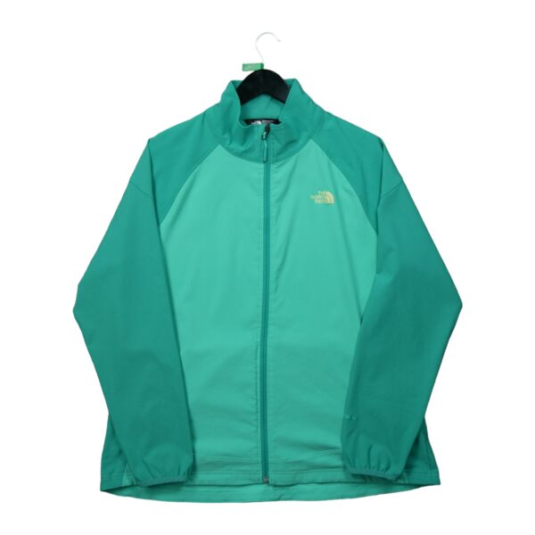 Veste legeres femme manches longues vert The North Face Col Montant QWE0112