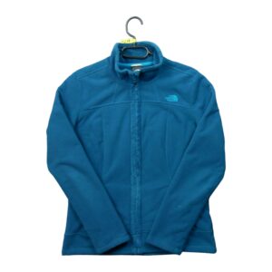 Veste polaires femme manches longues turquoise The North Face Col Montant QWE1217