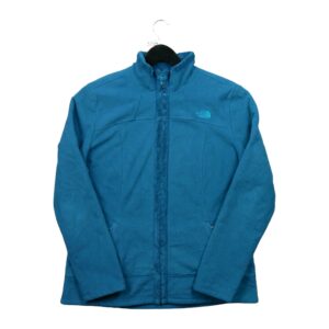 Veste polaires femme manches longues turquoise The North Face Col Montant QWE3844