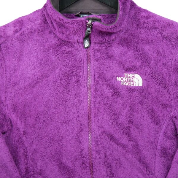 Veste polaires femme manches longues violet The North Face Col Montant QWE0288