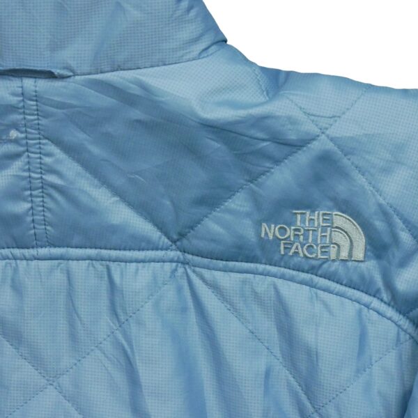 Blouson femme manches longues bleu The North Face Col Montant QWE1517