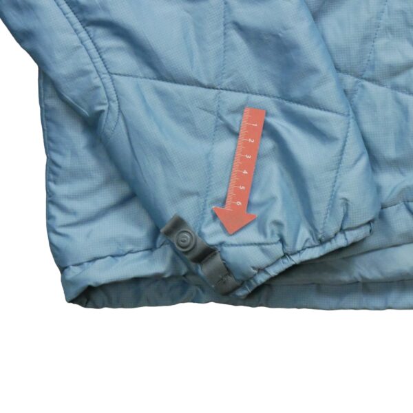 Blouson femme manches longues bleu The North Face Col Montant QWE1517