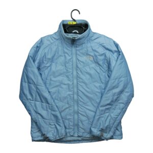 Blouson femme manches longues bleu The North Face Col Montant QWE1517