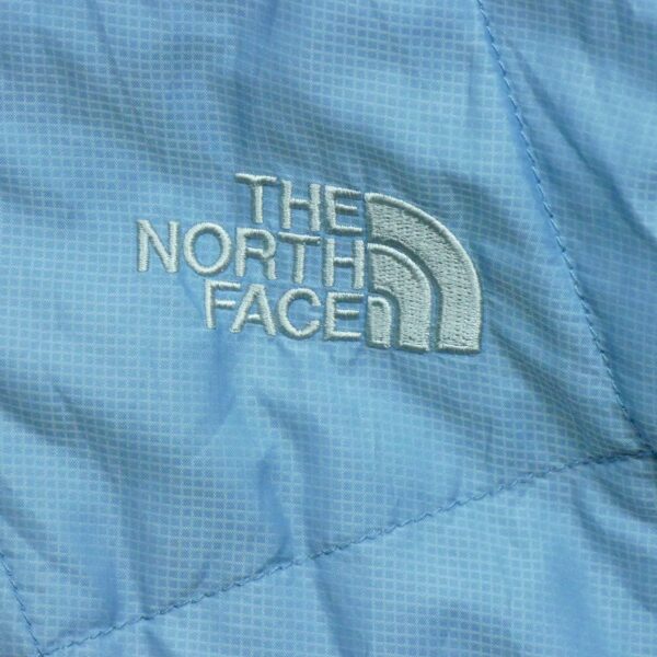 Blouson femme manches longues bleu The North Face Col Montant QWE1517