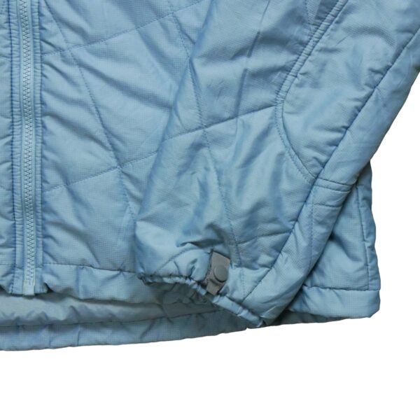 Blouson femme manches longues bleu The North Face Col Montant QWE1517