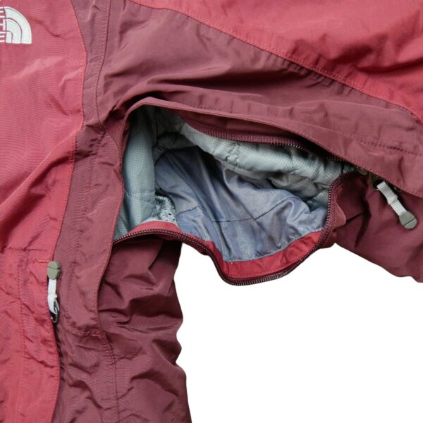 Blouson femme manches longues rouge The North Face Col Montant QWE1193