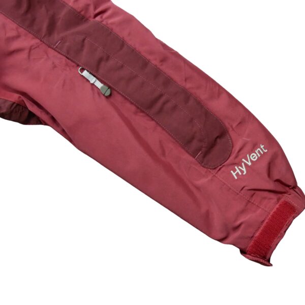 Blouson femme manches longues rouge The North Face Col Montant QWE1193