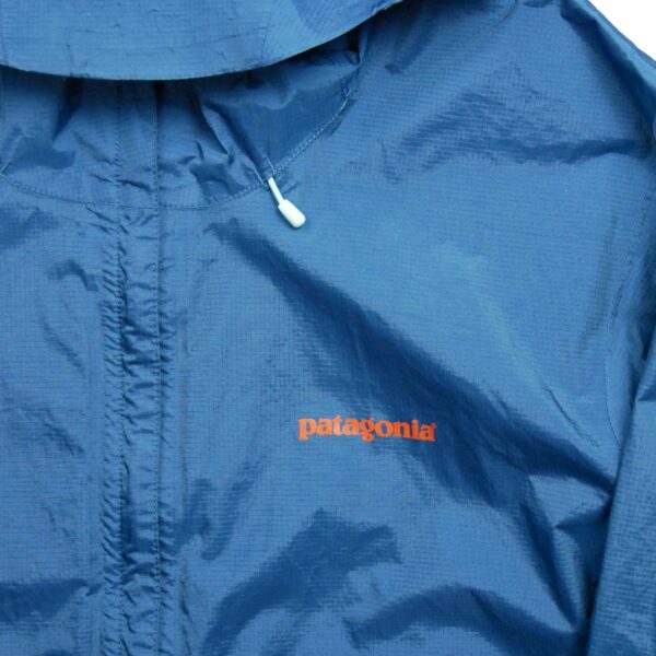 Blouson homme manches longues bleu Patagonia Col Montant QWE2088