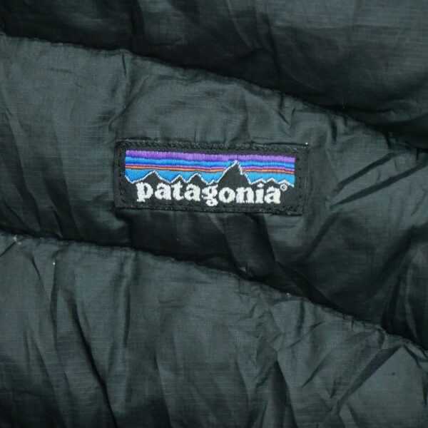 Doudoune femme sans manches noir Patagonia Col Montant QWE1300