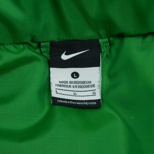 Doudoune homme manches longues vert Nike Col Montant QWE1040