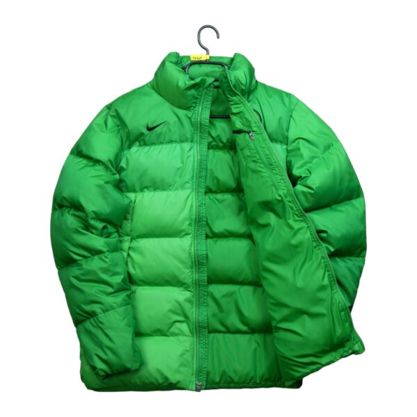 Doudoune homme manches longues vert Nike Col Montant QWE1040