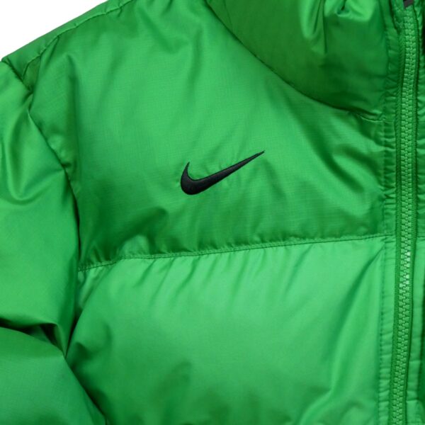 Doudoune homme manches longues vert Nike Col Montant QWE1040