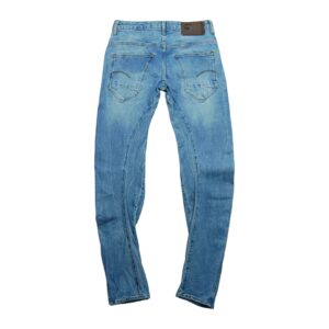 Jean coupe ajustee homme bleu clair G Star QWE0397