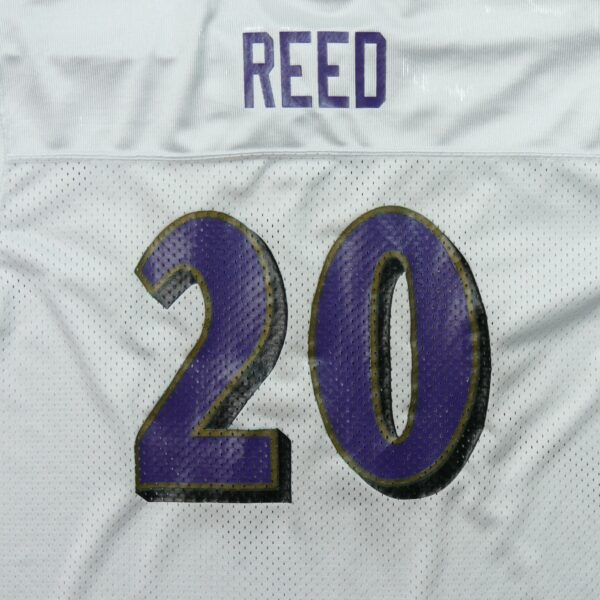 Maillot manches courtes enfant blanc Reebok Equipe Baltimore Ravens QWE1278