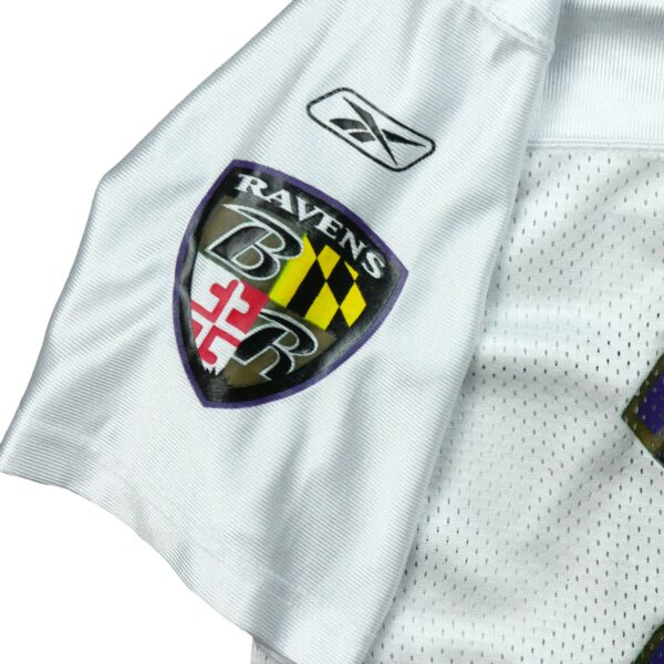 Maillot manches courtes enfant blanc Reebok Equipe Baltimore Ravens QWE1278