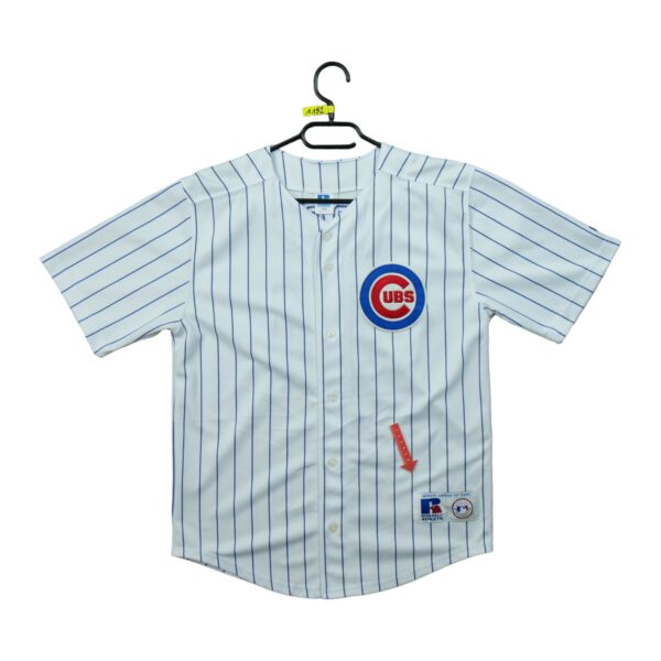 Maillot manches courtes enfant blanc Russell Athletic Equipe Cubs de Chicago QWE1152