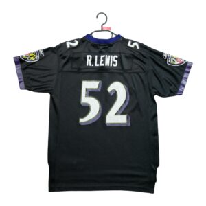 Maillot manches courtes enfant noir Reebok Equipe Baltimore Ravens QWE2249