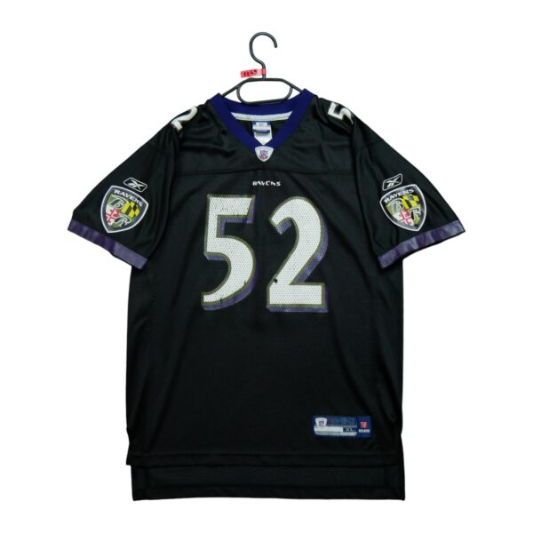 Maillot manches courtes enfant noir Reebok Equipe Baltimore Ravens QWE2249