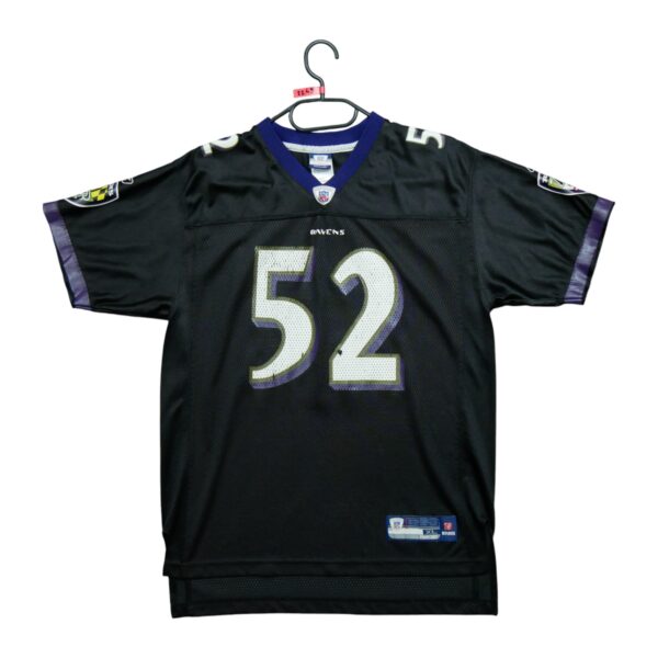 Maillot manches courtes enfant noir Reebok Equipe Baltimore Ravens QWE2249