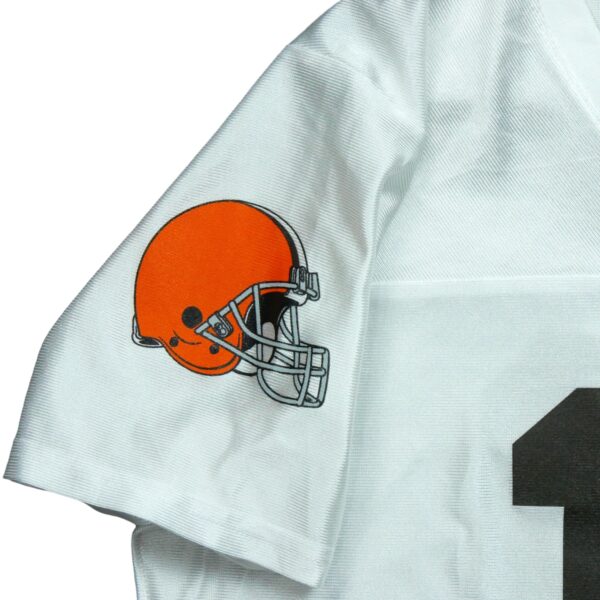 Maillot manches courtes femme blanc NFL Team Apparel Equipe Cleveland Browns QWE1103