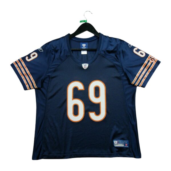 Maillot manches courtes femme marine Reebok Equipe Chicago Bears QWE0219