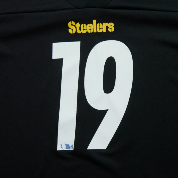 Maillot manches courtes femme noir NFL Team Apparel Equipe Pittsburgh Steelers QWE2210