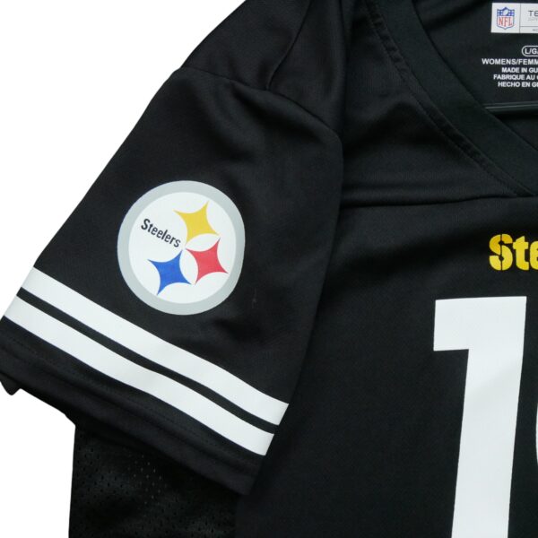 Maillot manches courtes femme noir NFL Team Apparel Equipe Pittsburgh Steelers QWE2210