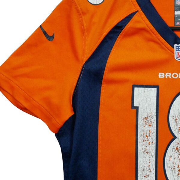 Maillot manches courtes femme orange Nike Equipe Denver Broncos QWE2066