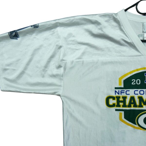 Maillot manches courtes homme blanc NFL Team Apparel Equipe Green Bay Packers QWE1620