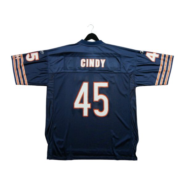 Maillot manches courtes homme marine Reebok Equipe Chicago Bears QWE3590