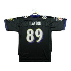 Maillot manches courtes homme noir Reebok Equipe Baltimore Ravens QWE1296