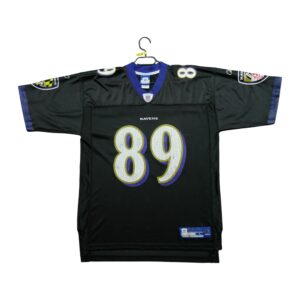 Maillot manches courtes homme noir Reebok Equipe Baltimore Ravens QWE1296