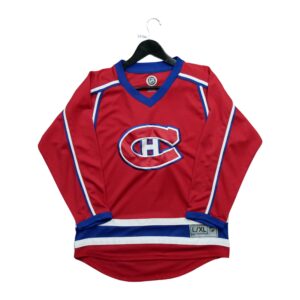 Maillot manches longues enfant rouge NHL Equipe Canadiens de Montreal QWE3850