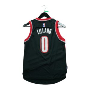 Maillot sans manches enfant noir Adidas Equipe Trail Blazers de Portland QWE0575