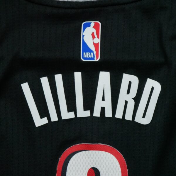 Maillot sans manches enfant noir Adidas Equipe Trail Blazers de Portland QWE0575