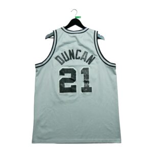 Maillot sans manches homme gris Nike Equipe Spurs de San Antonio QWE0307