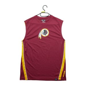 Maillot sans manches homme rouge NFL Team Apparel Equipe Washington Commanders QWE1212