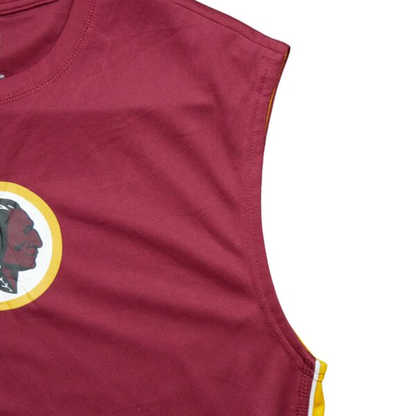 Maillot sans manches homme rouge NFL Team Apparel Equipe Washington Commanders QWE1212