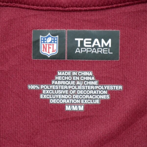 Maillot sans manches homme rouge NFL Team Apparel Equipe Washington Commanders QWE1212