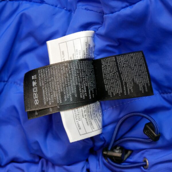 Parka femme manches longues bleu The North Face Col Montant QWE2099