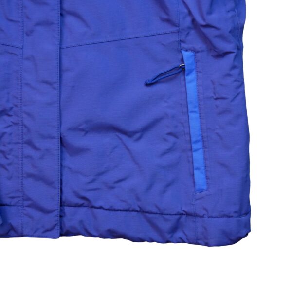 Parka femme manches longues bleu The North Face Col Montant QWE2099